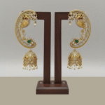 Peacock Design Long Earrings