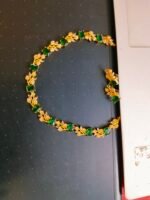 Elegant Green emrald necklace with earrings - Image 3