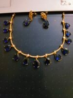 Daily wear necklace set with earrings - Image 2