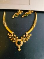 Beautiful trending chocker with earrings - Image 5